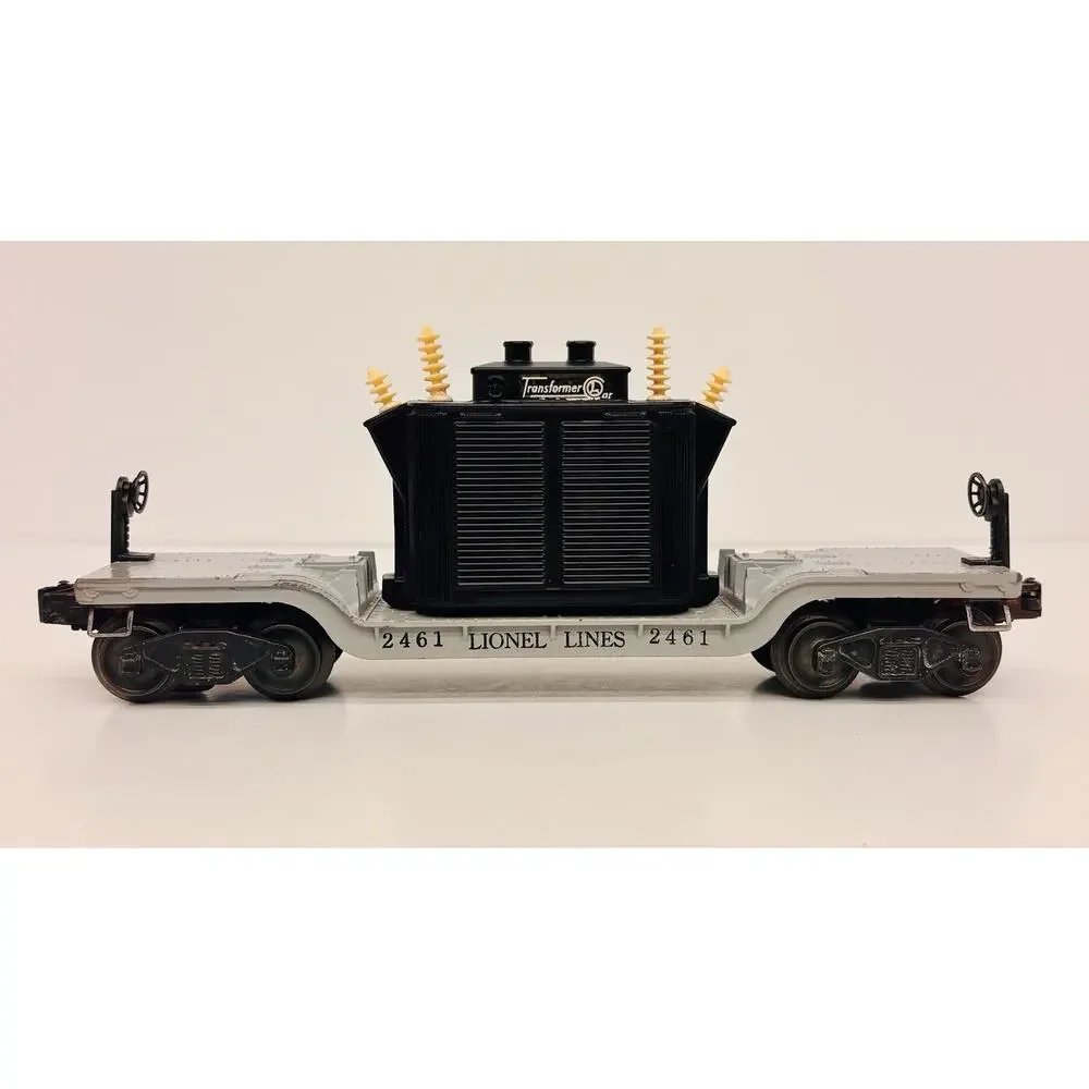 Lionel Postwar Depressed Transformer Flat Car 2461 w/ Original Box